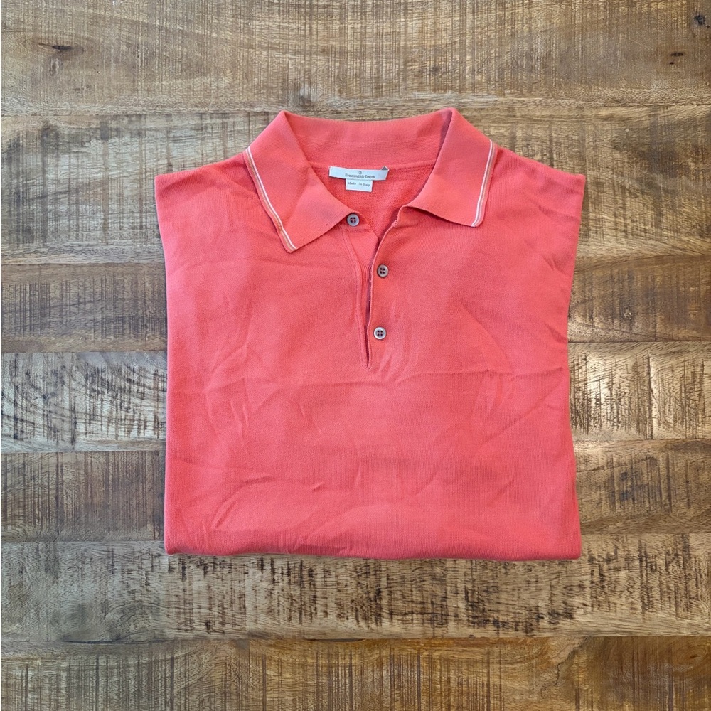 Ermenegildo Zegna Long Sleeve Knit Polo